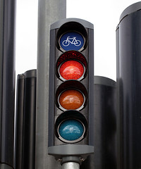 Image showing A traffic light