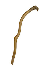 Image showing Wooden shoehorn