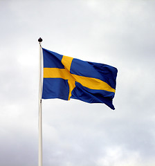 Image showing A swedish flag