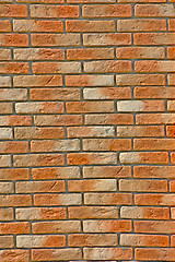 Image showing Texture of a brick wall