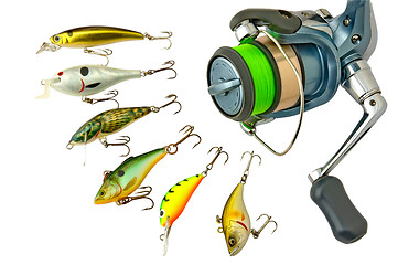 Image showing Fishing tackle