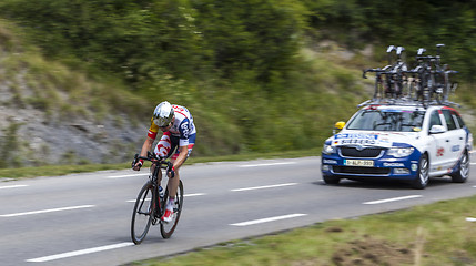 Image showing The Cyclist Marcel Sieberg