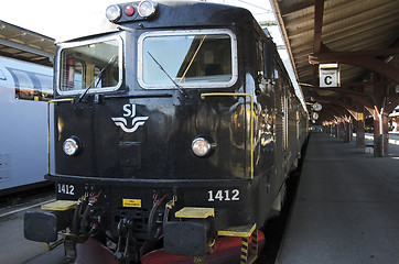 Image showing Black train