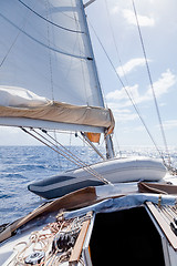 Image showing sailing boat