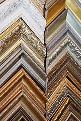 Image showing several frames richly decorated 