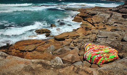 Image showing Sculpture by the Sea exhibit at Bondi