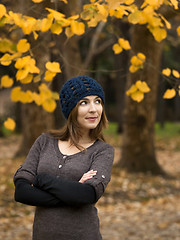 Image showing Enjoying the autumn