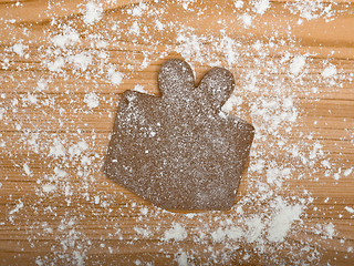 Image showing Gingerbread cookie