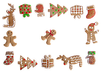 Image showing Gingerbread cookies