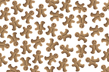 Image showing Gingerbread background