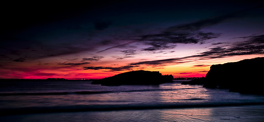 Image showing Beautiful south Europe beach