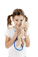 Image showing Little nurse