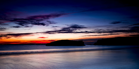 Image showing Beautiful south Europe beach