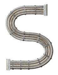 Image showing Metal letter