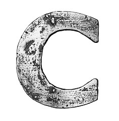 Image showing Metal letter