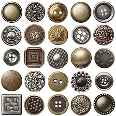 Image showing Vintage buttons