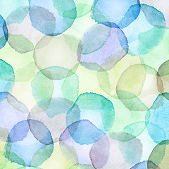 Image showing watercolor dots