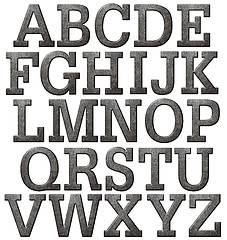 Image showing Metal alphabet