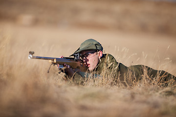 Image showing Rifle Shooting