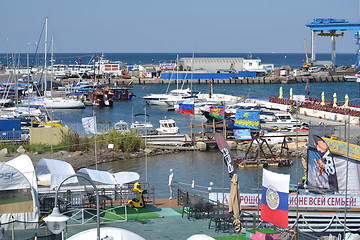 Image showing Port, the mooring in Anapa, Krasnodar Krai