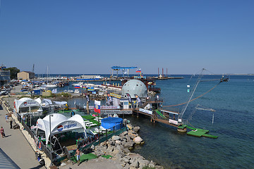 Image showing Port, the mooring in Anapa, Krasnodar Krai