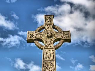 Image showing Glasgow cemetery - HDR