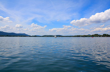 Image showing sea, lake