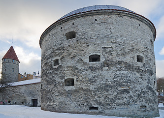 Image showing Medieval tower Thick Margarita in Tallinn