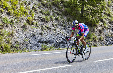 Image showing The Cyclist Davide Cimolai