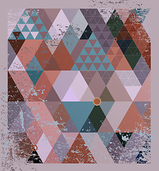 Image showing Abstract geometric background