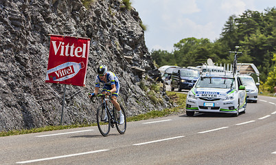 Image showing The Cyclist Cameron Meyer