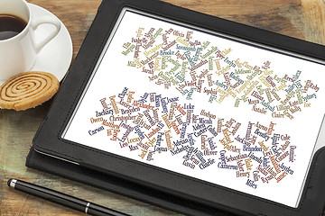 Image showing most popular baby names