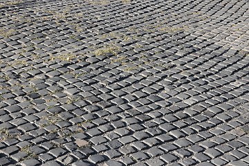 Image showing Cobbled street