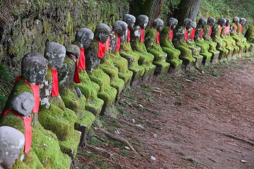 Image showing Japan Buddhist statues