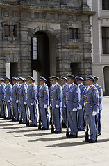 Image showing Changing of the guard.