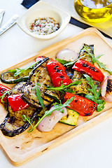 Image showing Grilled vegetables 