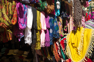 Image showing Clothes stall