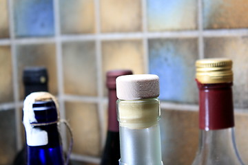 Image showing bottles wine