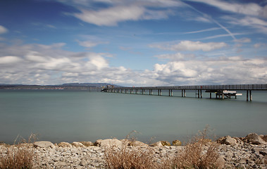 Image showing sea, lake