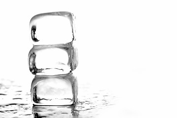 Image showing ice cubes