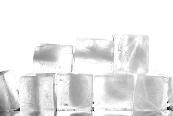 Image showing ice cubes