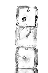 Image showing ice cubes