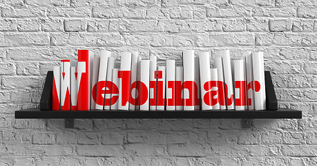 Image showing Webinar. Education Concept.