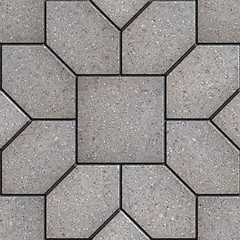 Image showing Paving Slabs. Seamless Tileable Texture.