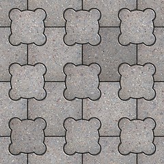 Image showing Paving Slabs. Seamless Tileable Texture.