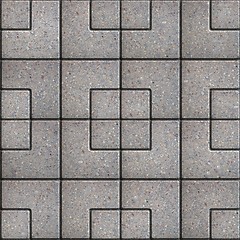 Image showing Paving Slabs. Seamless Tileable Texture.