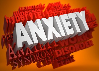Image showing Anxiety Concept.