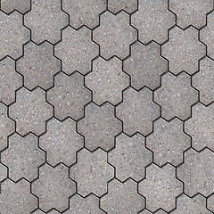 Image showing Paving Slabs. Seamless Tileable Texture.