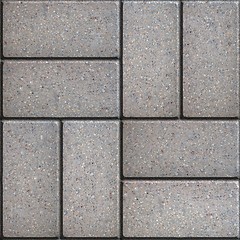 Image showing Paving Slabs. Seamless Tileable Texture.