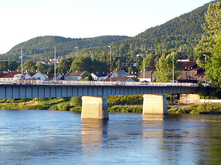 Image showing Hokksund bridge